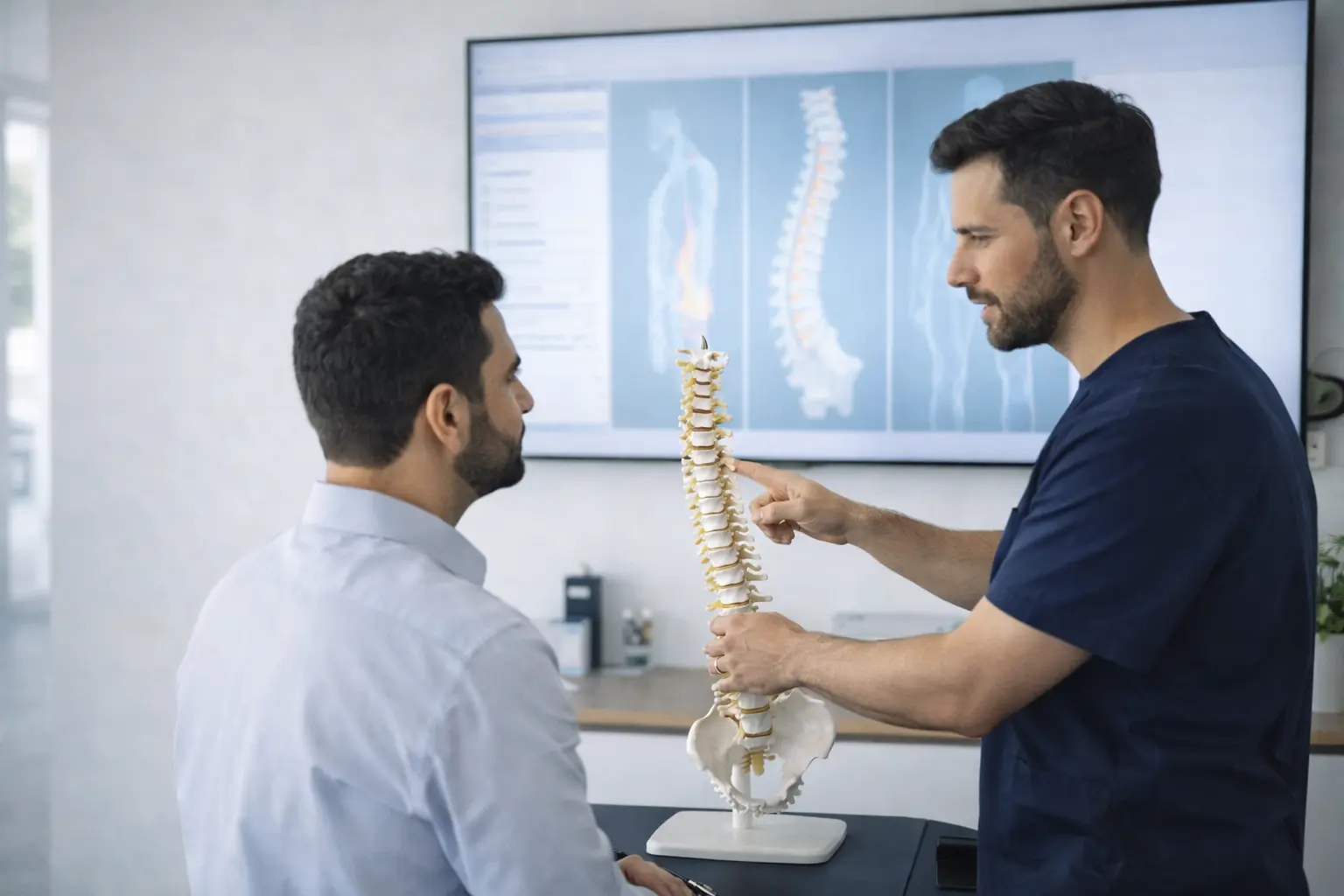 Evaluación postural en Dolorfin Polanco
